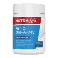NutraLife纽乐三倍浓缩高含量鱼油90粒 一天一粒